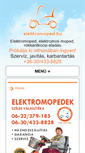 Mobile Screenshot of elektromoped.hu